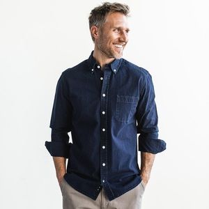 Taylor stitch indigo  Oxford